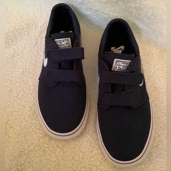 Nike SB Stefan Janoski Navy Shoes Boys Size 11 - Picture 3 of 6